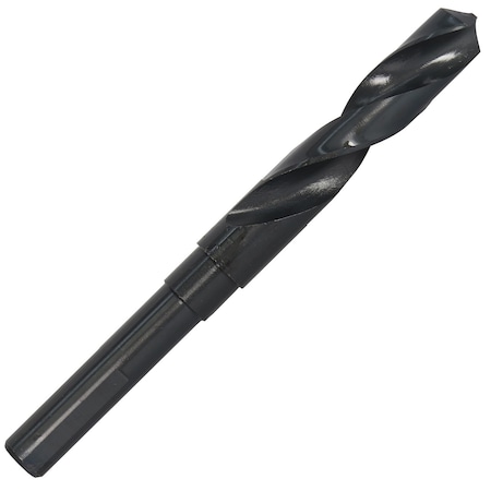 21/64 HSS Reduced Shank Drill Bit 1/4 Shank, Number Of Flutes: 2